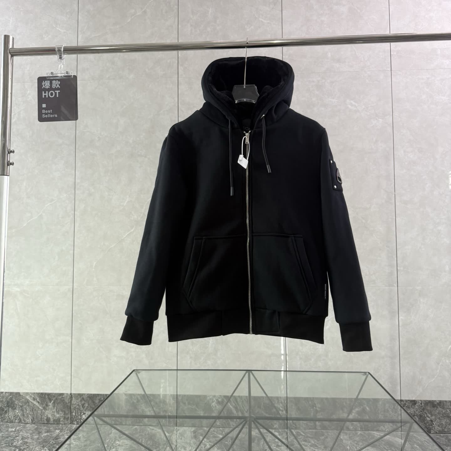 Moose Knuckles Hooded Zip Jacket Moose Knuckles Hooded Zip Jacket